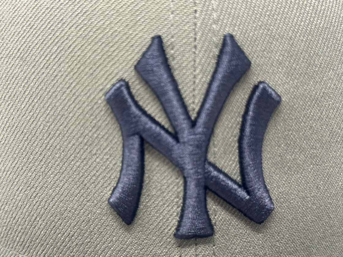 New York Yankees 2000 World Series Champions Fitted Hats-Olive Green