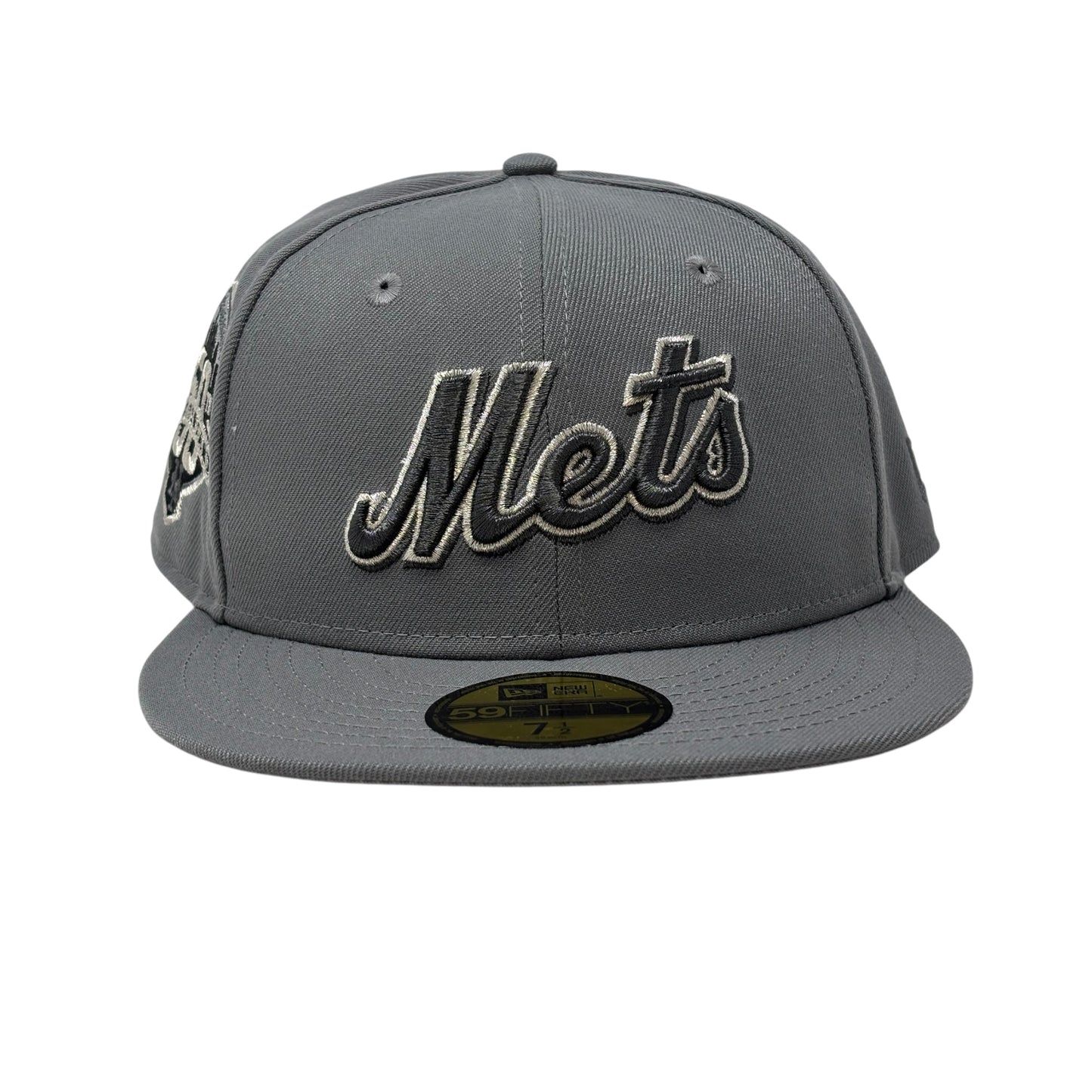 New York Mets 50th Anniversary 59Fifty New Era Fitted Hat-Gray