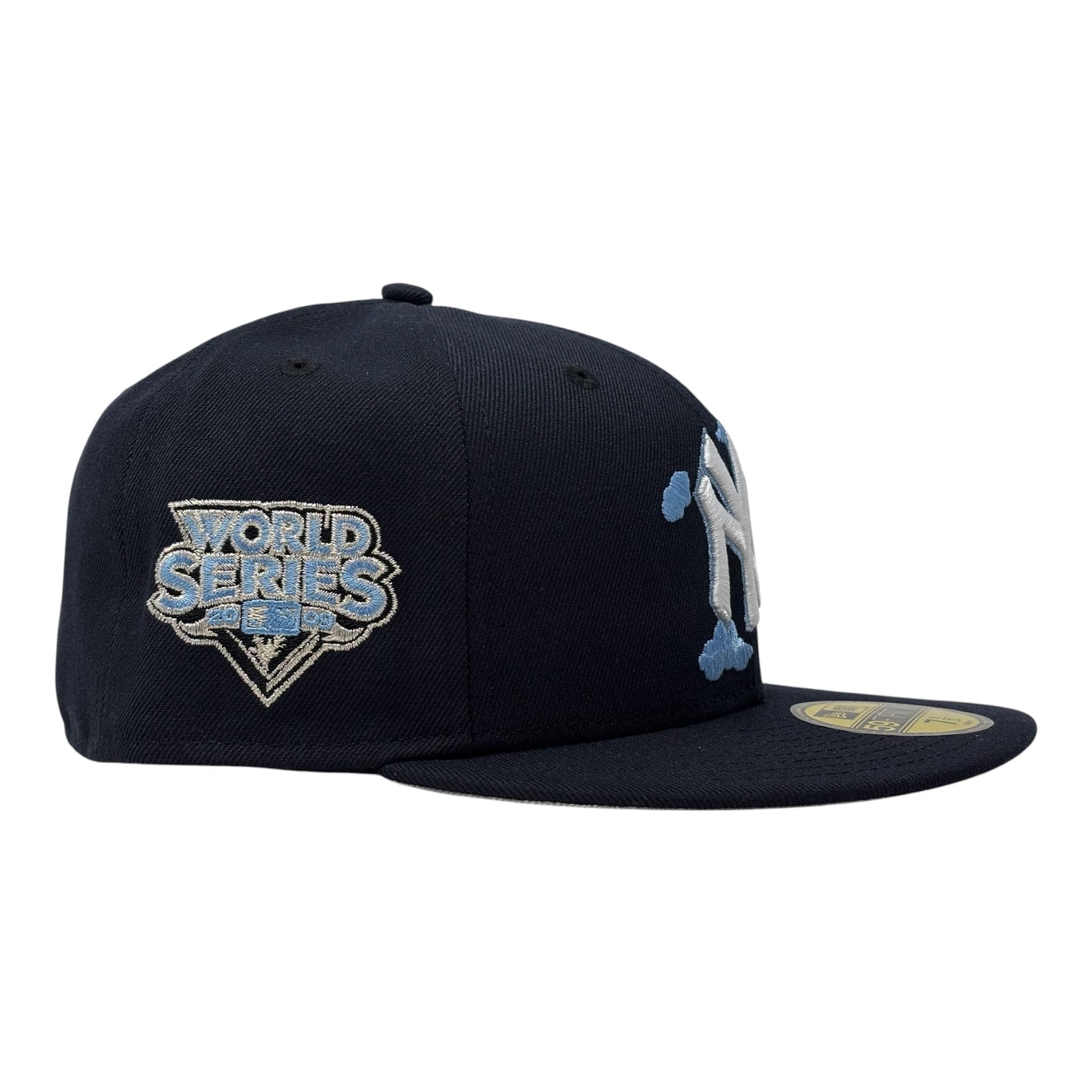 New York Yankees 2009 World Series "Cloud Pack" Fitted Hats-Navy
