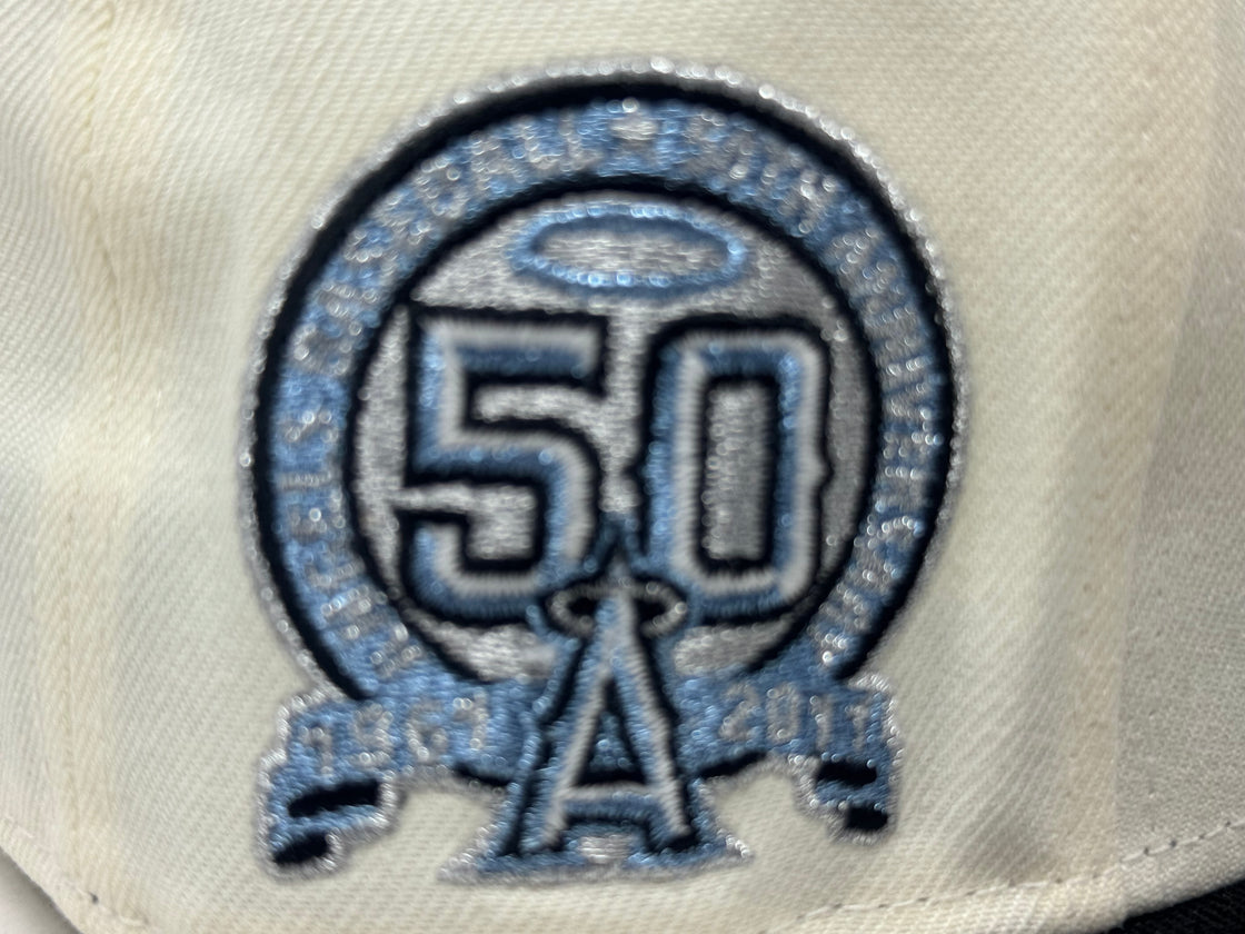 Los Angeles Angels 50th Anniversary Glow in the Dark New Era Fitted Hat