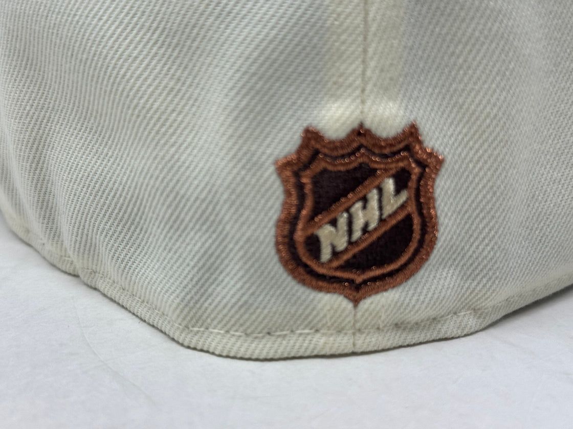 Anaheim Ducks Mascot Logo Fitted Hats-Chrome Real Tree