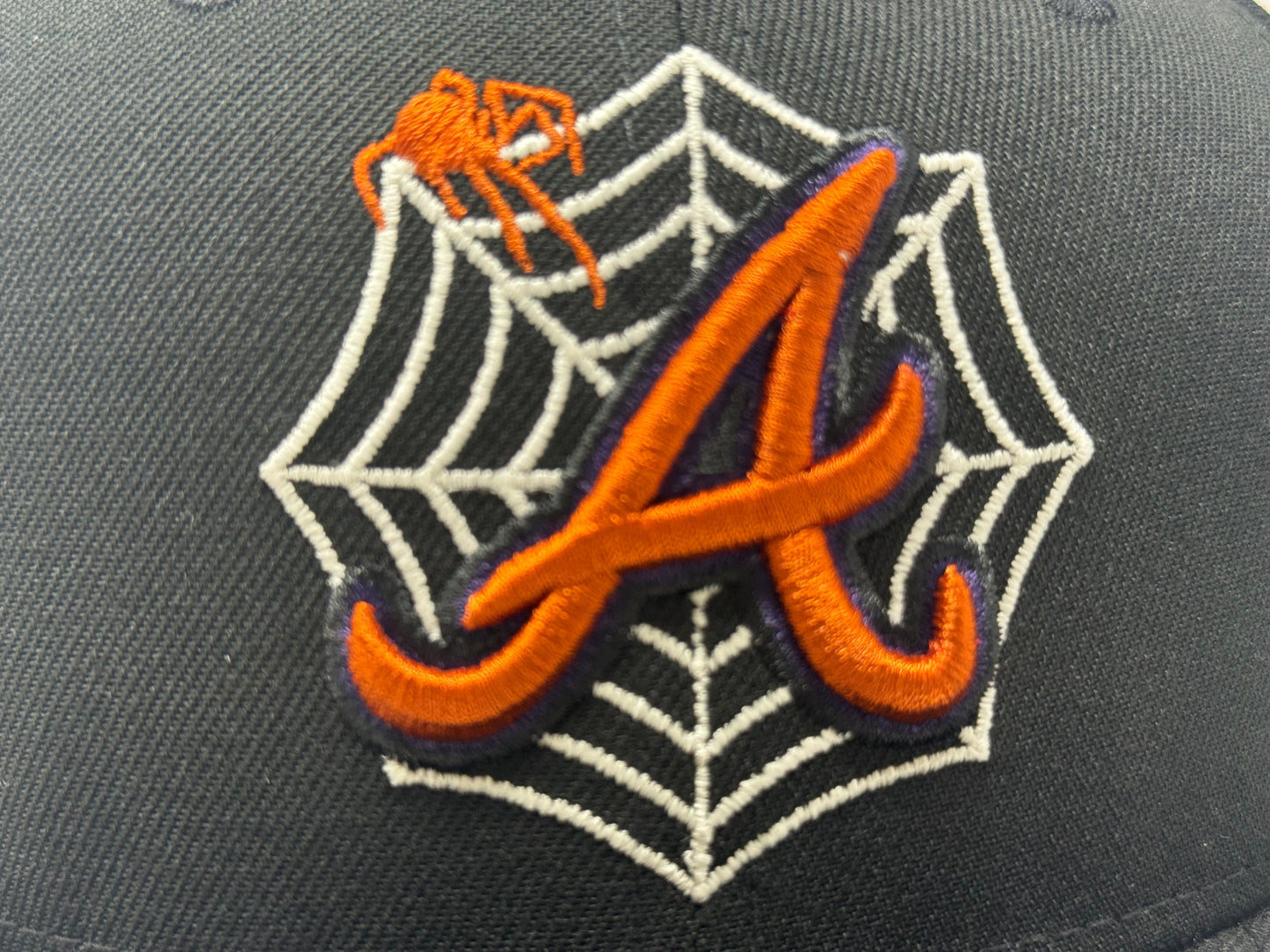 Atlanta Braves "Halloween Pack" Fitted Hats-Black