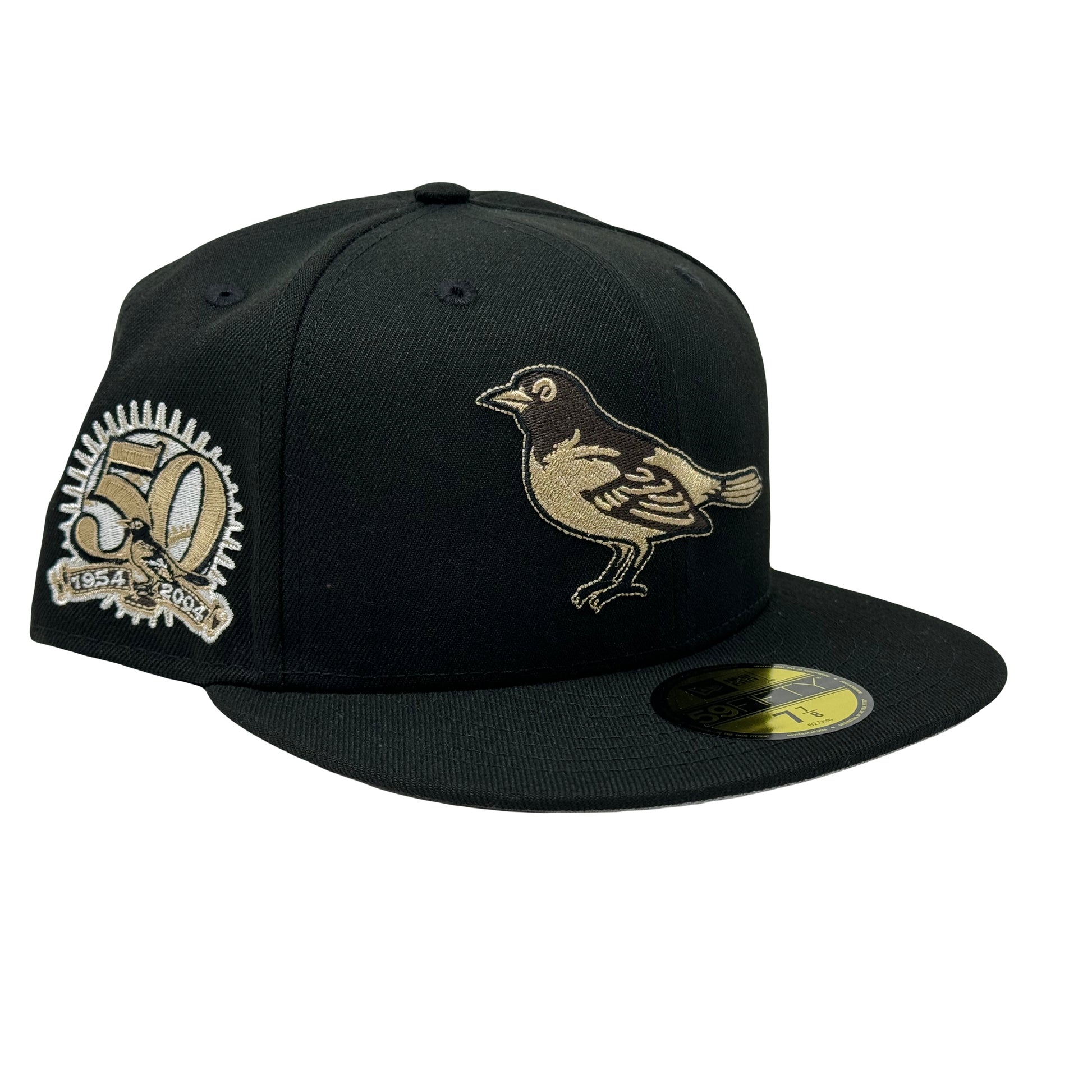 Baltimore Orioles 50th Anniversary Black 5950 New Era Fitted Hat