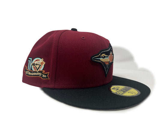 Russet Black Toronto Blue Jays 10th Anniversary New Era Fitted Hat