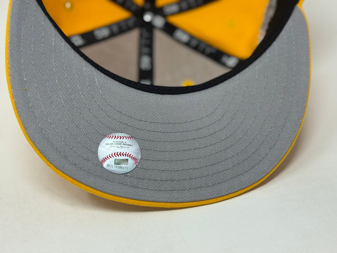 Atlanta Braves 2000 All Star Game New Era Fitted Hats-Taxi Yellow