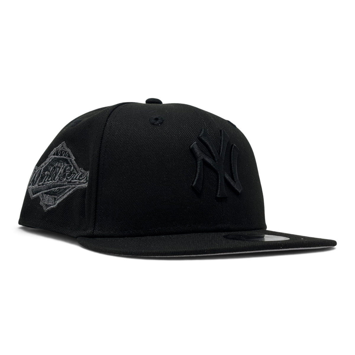 New York Yankees 1996 World Series New Era Kids Snapback All Black Hat