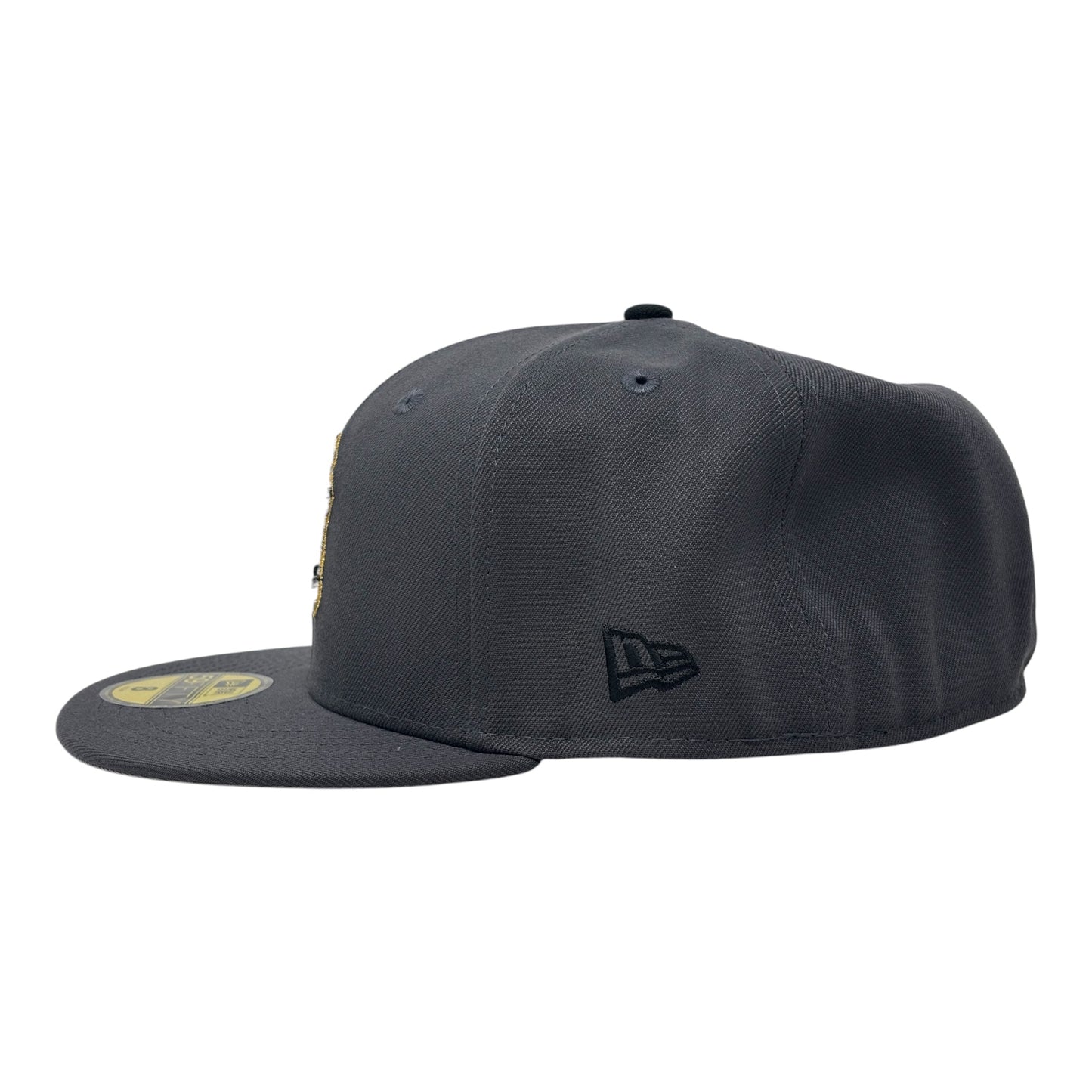 New York Yankees 1999 World Series "Cow Print" Fitted Hat -Dark Gray