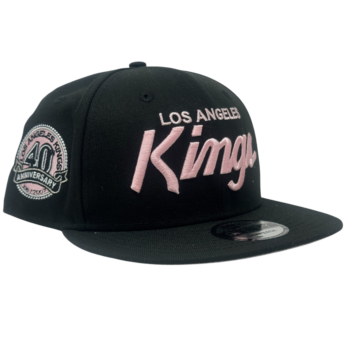 Los Angeles Kings 40th Anniversary New Era 9Fifty Snapback-Black Pink