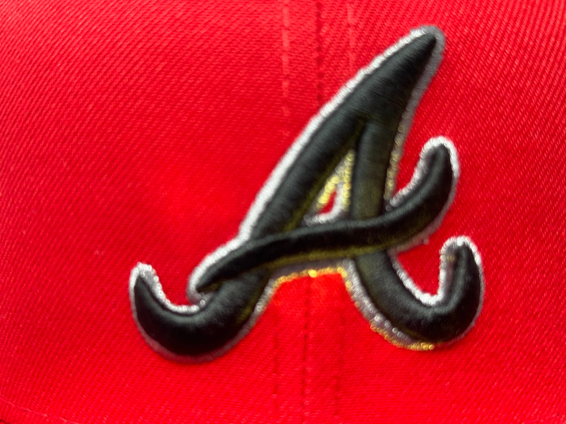 Atlanta Braves 2000 All Star Game New Era Fitted Hats-Red