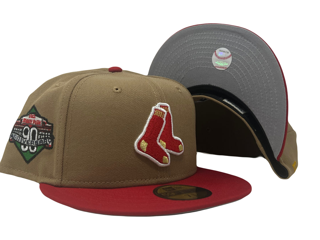 BOSTON RED SOX 90TH ANNIVERSAY 59FIFTY NEW ERA FITTED HAT