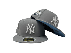 New York Yankees 1999 World Series Light Gray Kids 5950 New Era Fitted Hat