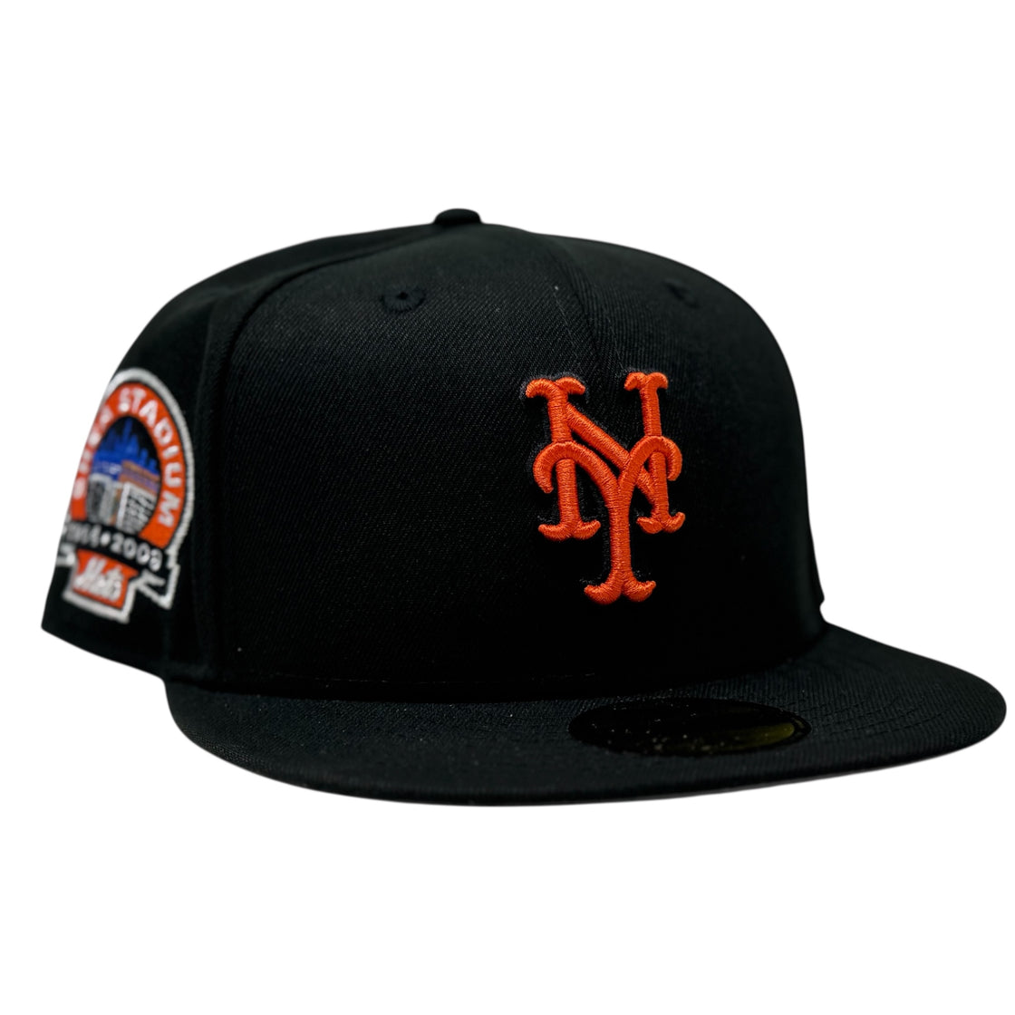 New York Mets Shea Stadium Fitted Hat-Black
