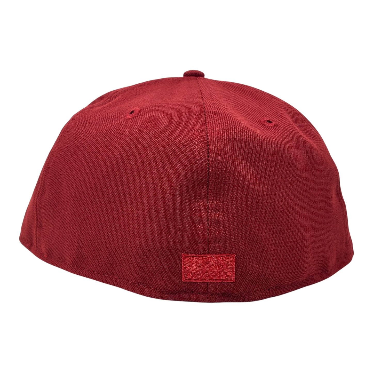 New York Mets 1969 World Series Apple Logo Fitted Hat-Brick Red