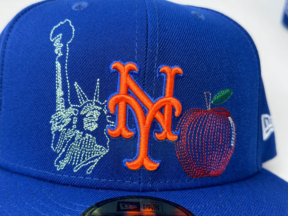 New York Mets State Stitch 2013 All Star Game Fitted Hats