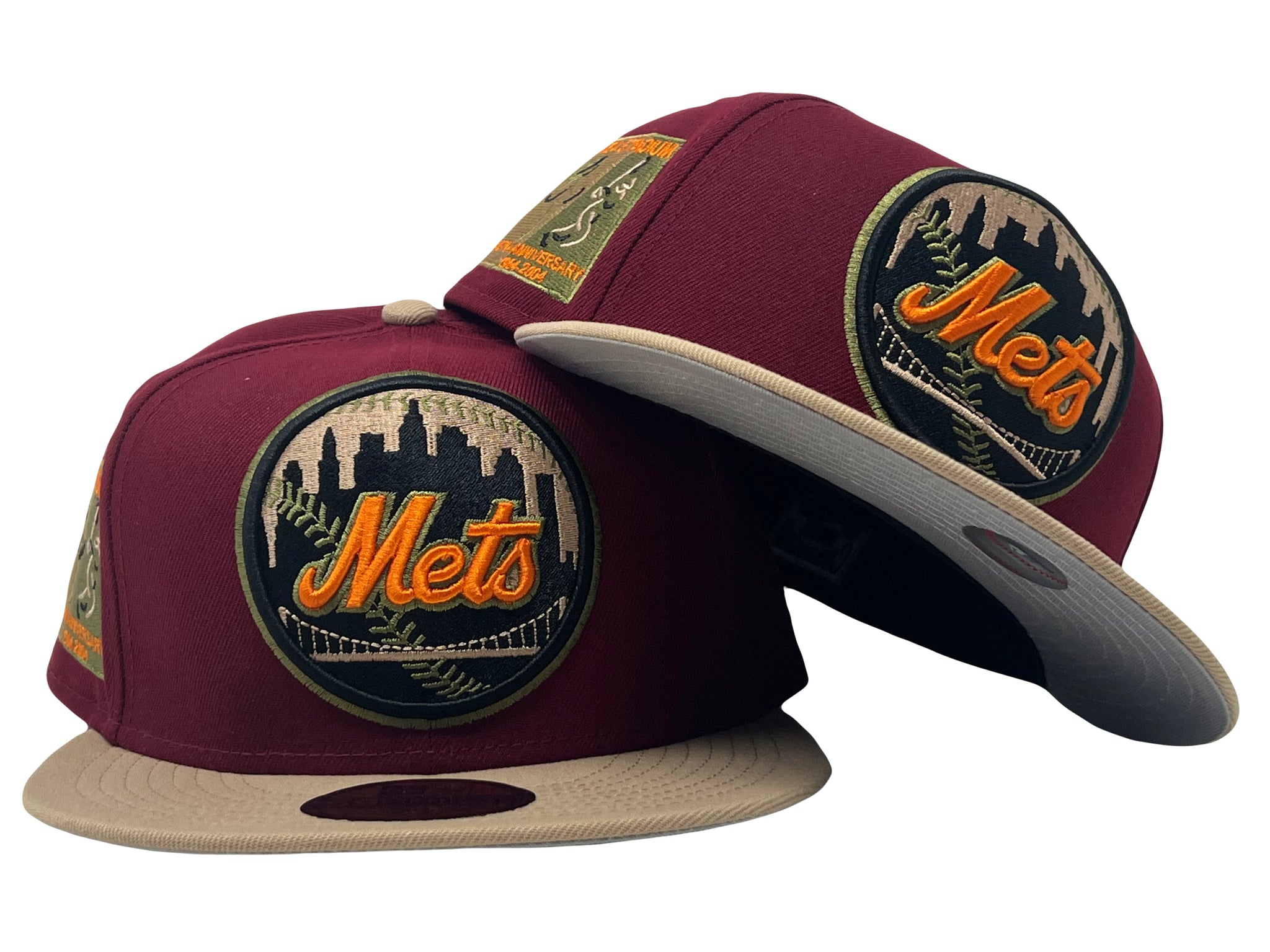 Pink New York Mets Shea Stadium Final Season New Era Fitted Hat