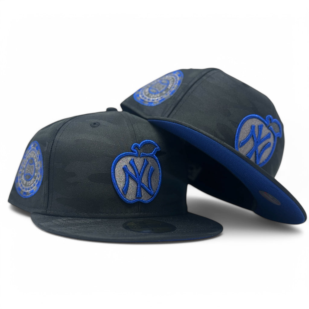 New York Yankees 1942 All Star Game Black Tonal Camouflage Hats