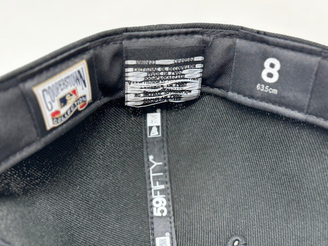 Los Angeles Angels 59Fifty Fitted Hats-Black Red