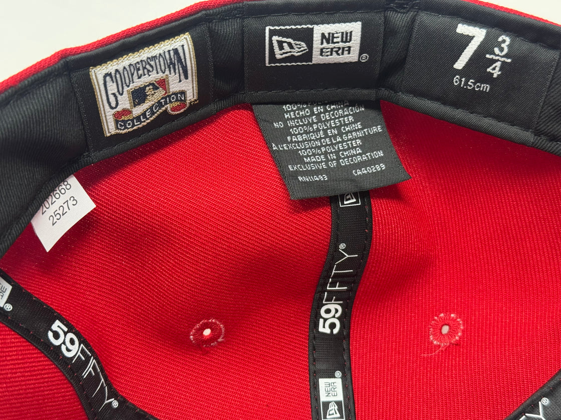 Atlanta Braves 2000 All Star Game New Era Fitted Hats-Red