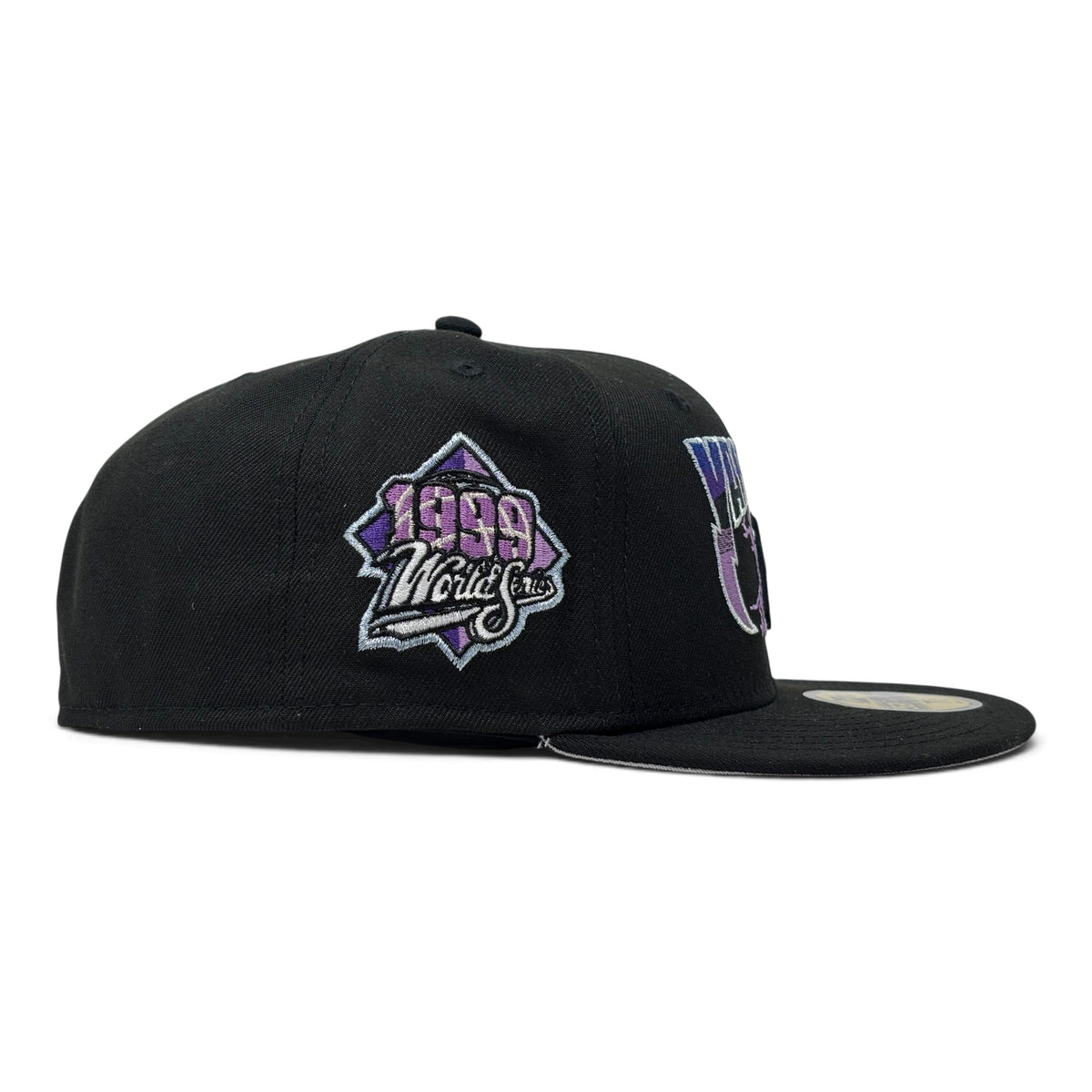 New York Yankees 1999 World Series "Metallica Pack" Fitted-Black Purple
