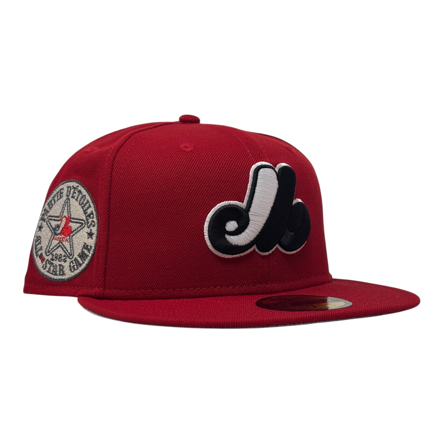 Montreal Expos 1982 All Star Game New Era  Fitted Hat-Red