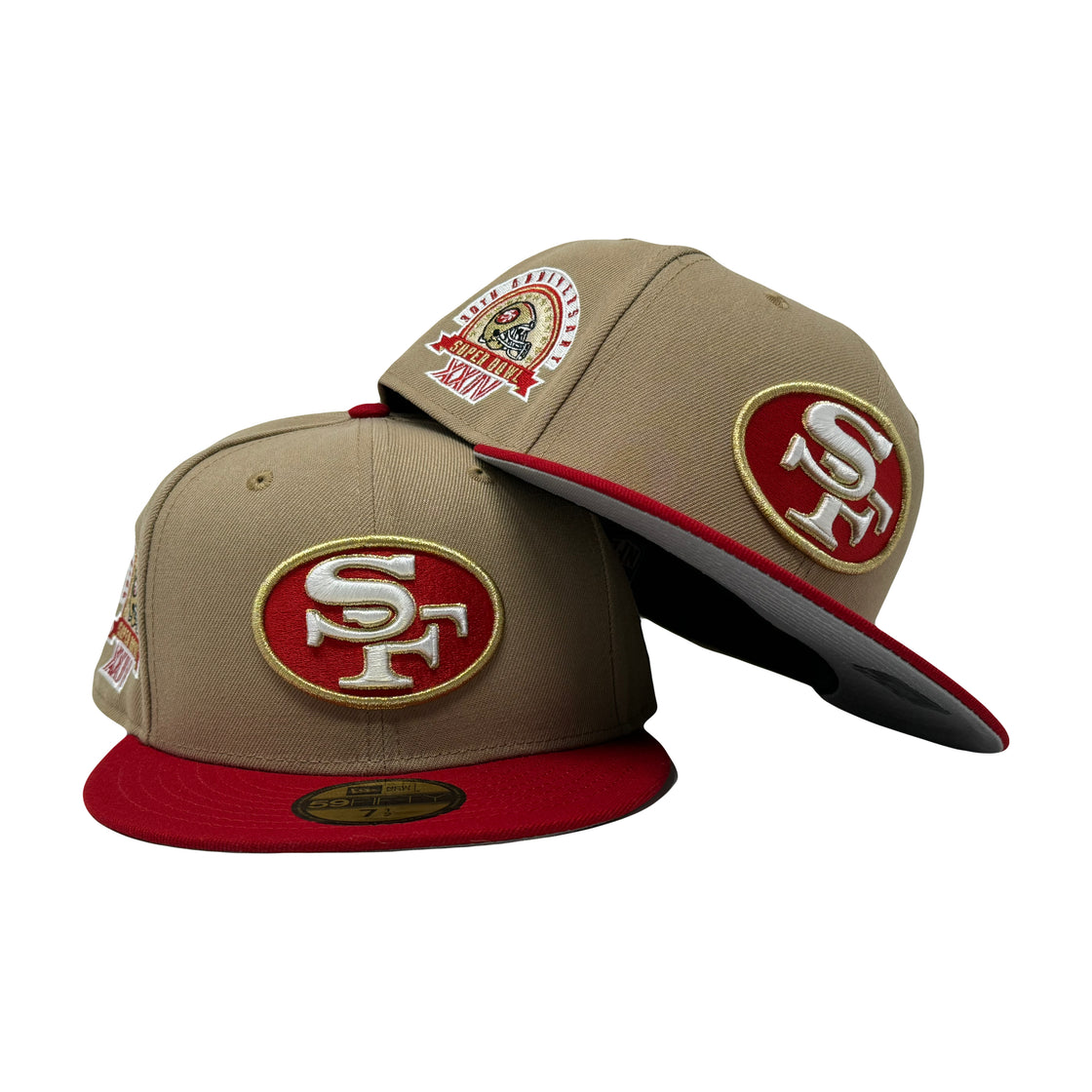 San Francisco 49ers 30th Anniversary 5950 New Era Fitted Hat