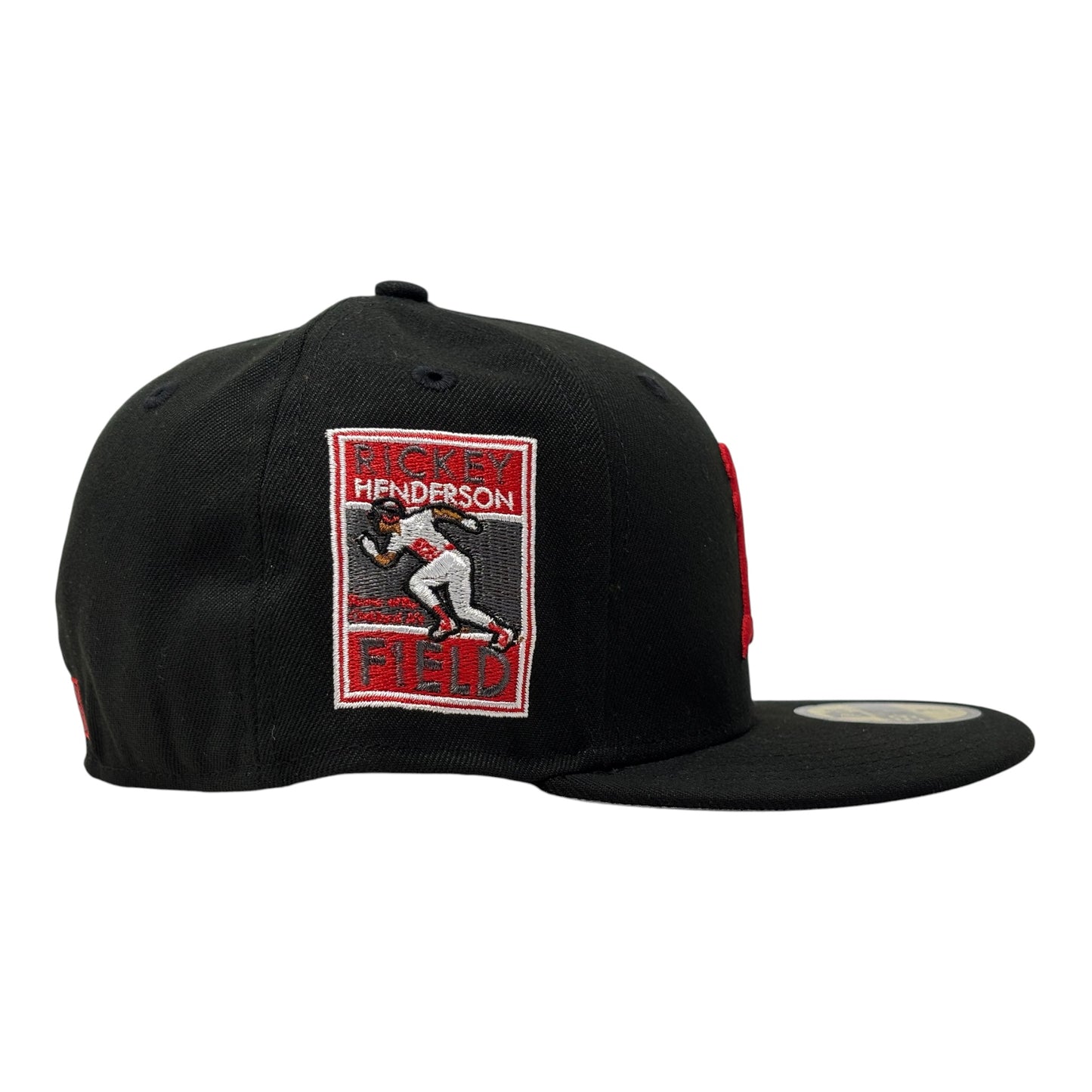 Oakland Athletics Rickey Handerson Field "Cherry Pack" Fitted Hat