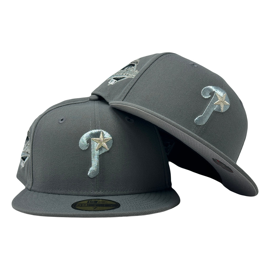 Philadelphia Phillies 1993 World Series Dark Gray 59Fifty New Era Fitted Hat