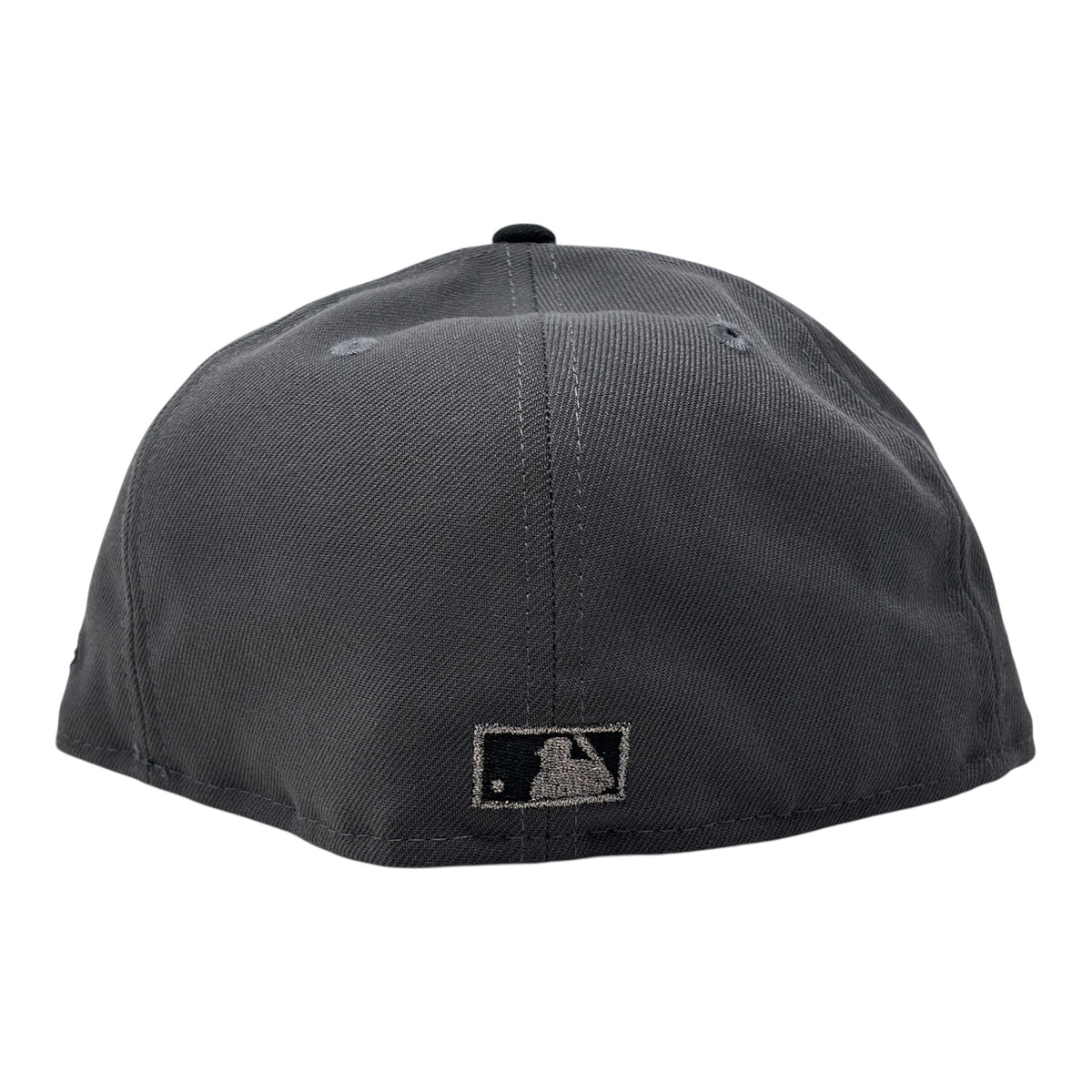 Los Angeles Angels 50th Anniversary New Era Fitted Hat-Black Dark Gray
