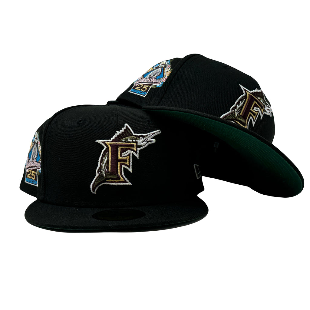 Florida Marlins 25th Anniversary Fall Pack 59Fifty New Era Fitted Hat