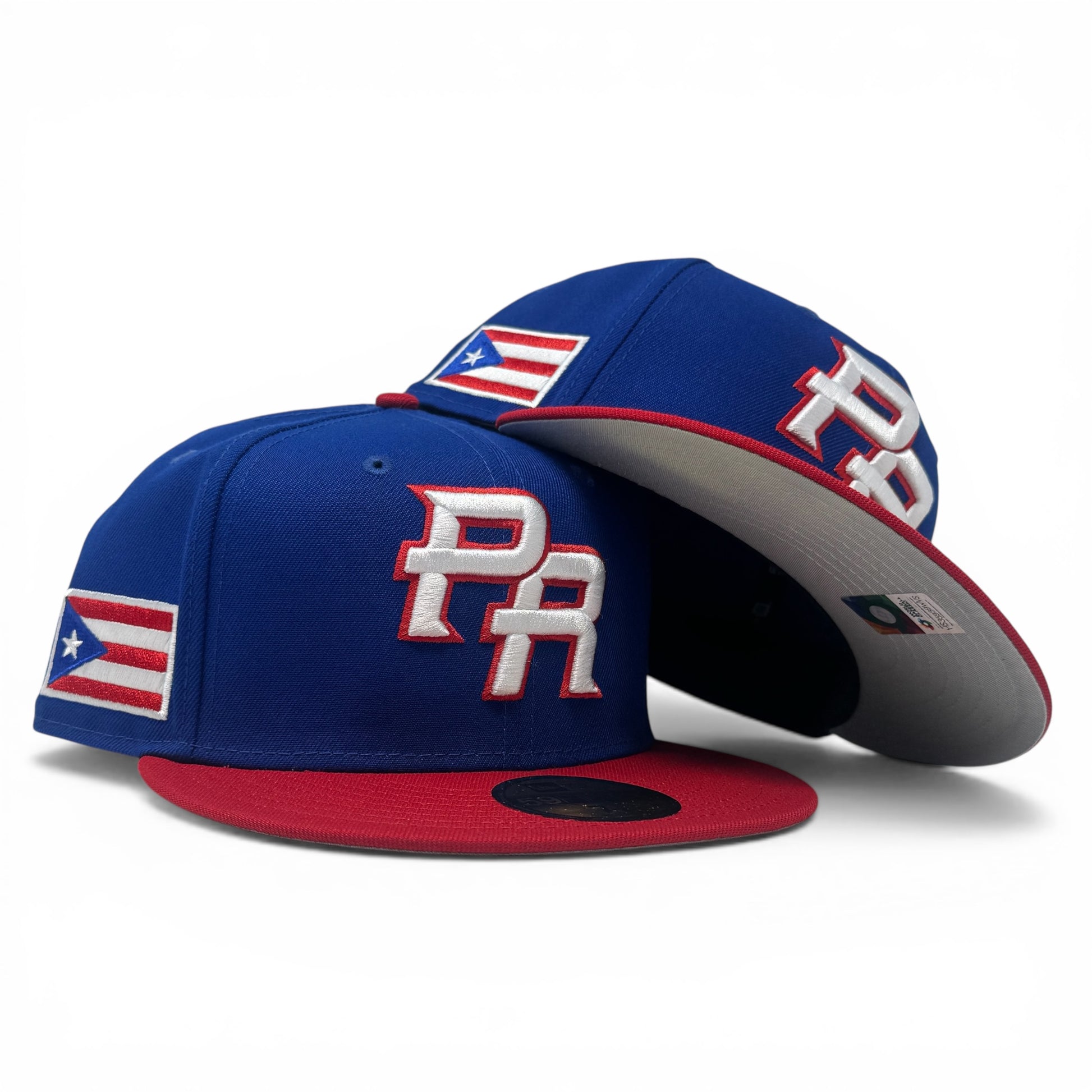 Puerto Rico 2026 World Baseball Classic 59FIFTY Fitted Royal Blue/Red
