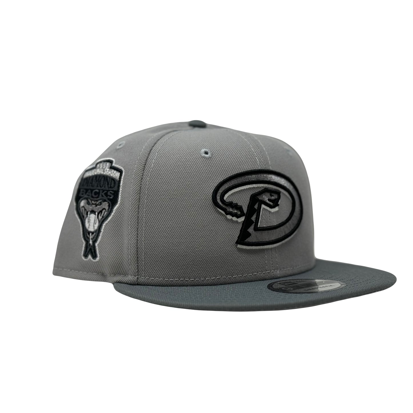 Arizona Diamondbacks 1998 Inaugural Season Gray 9Fifty New Era Snapback Hat