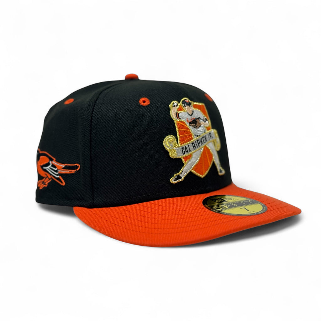 Baltimore Orioles Cal Ripken Jr Signature Series A Frame Fitted Hat