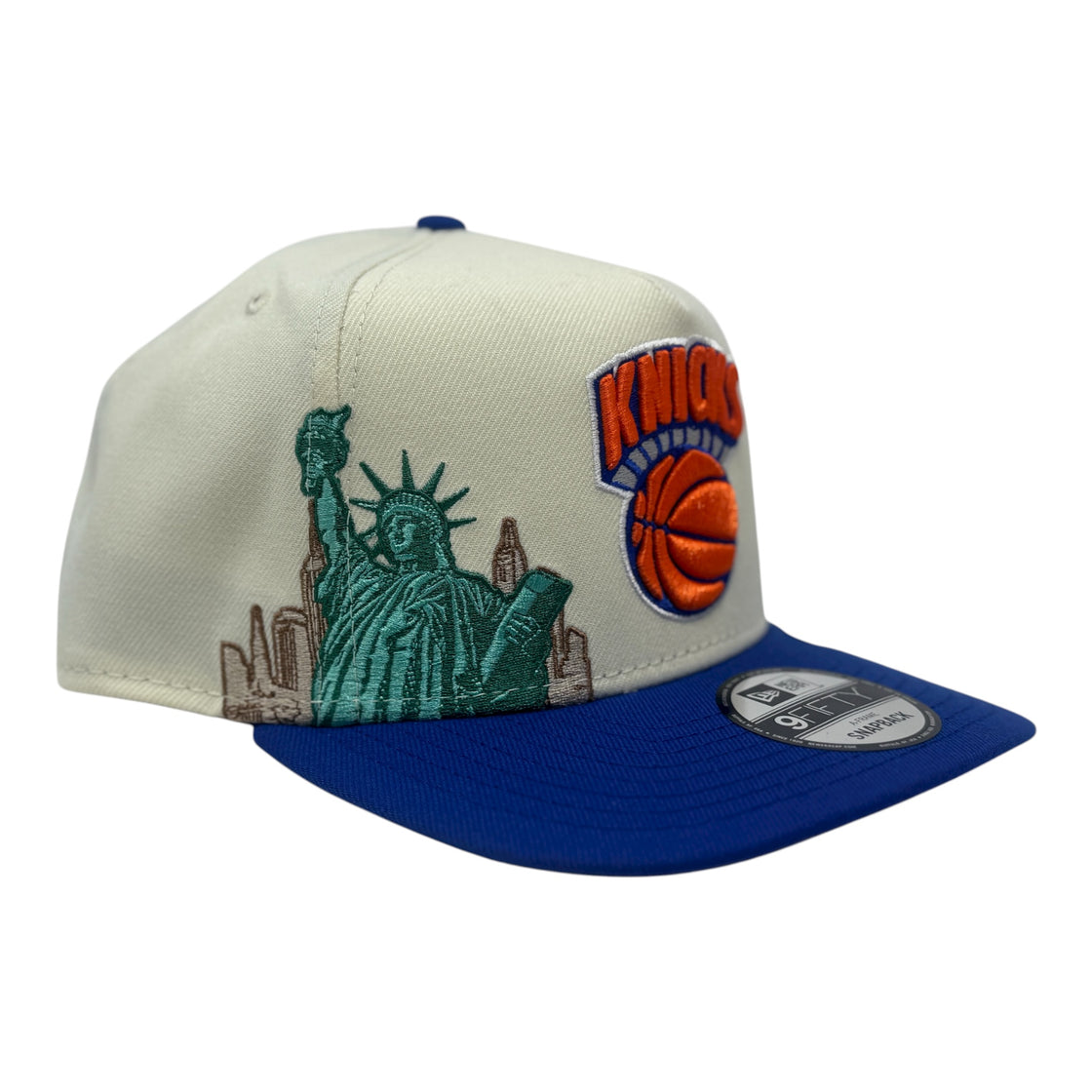 New York Knicks Hardwood Classic Statue of Liberty Snapback Hat