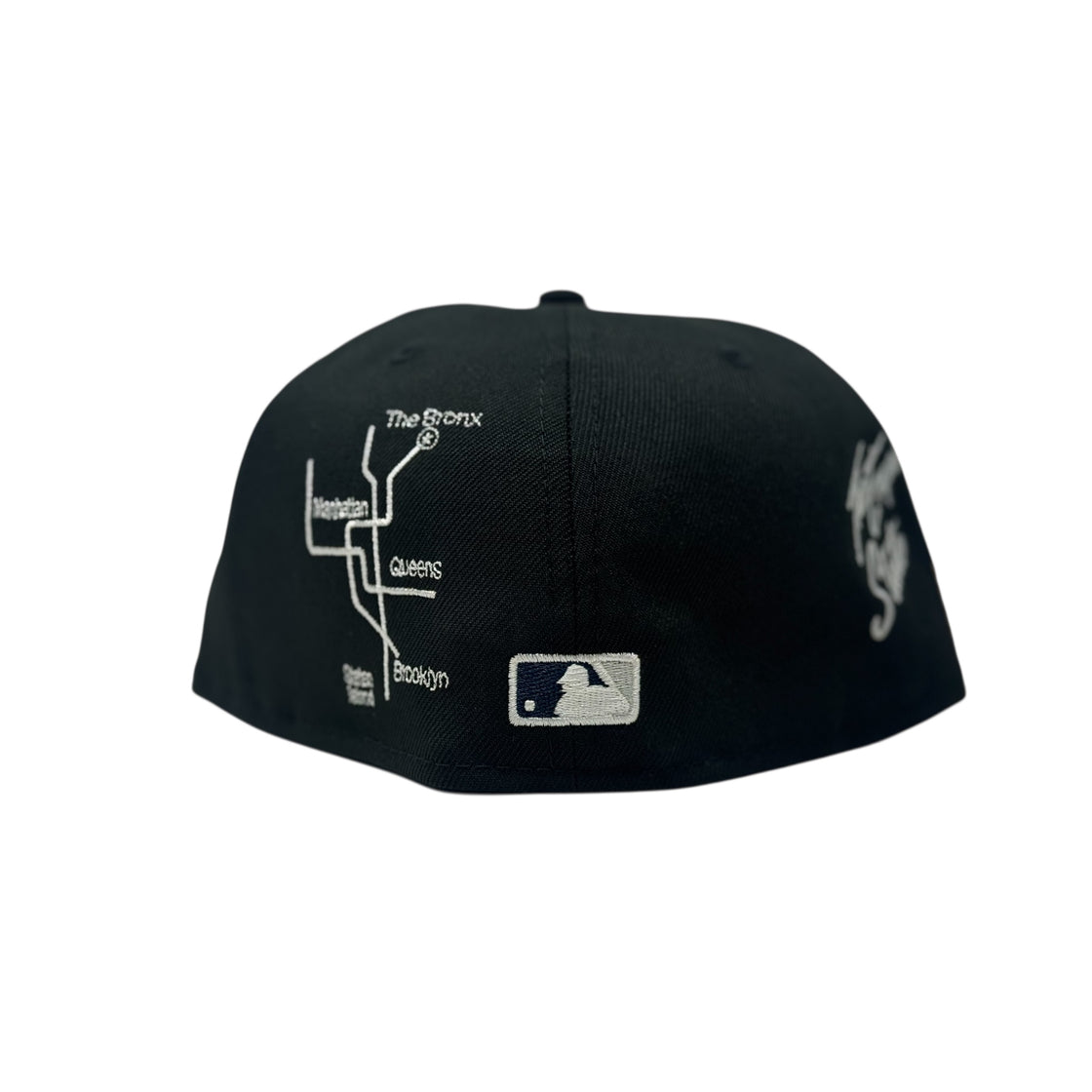 New York Yankees City Transit New Era Fitted Hats-Black