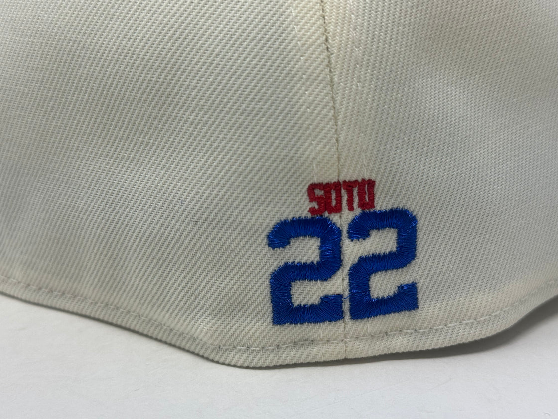 New York Mets Juan Soto Dominican Flag Fitted Hats