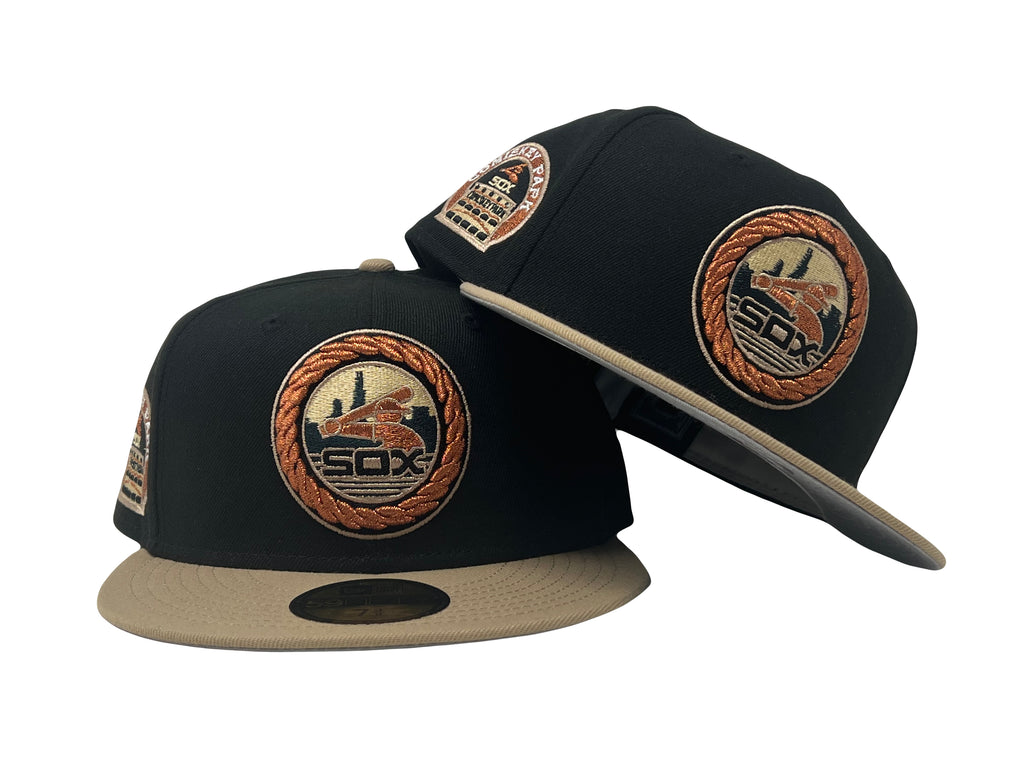 Black Chicago White Sox Comiskey Park 5950 New Era Fitted Hat