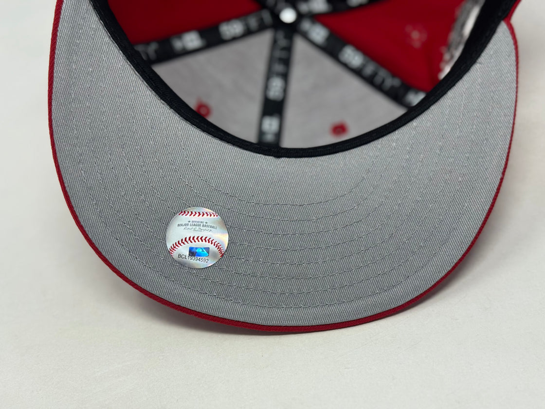 Atlanta Braves 2000 All Star Game New Era Fitted Hats-Red