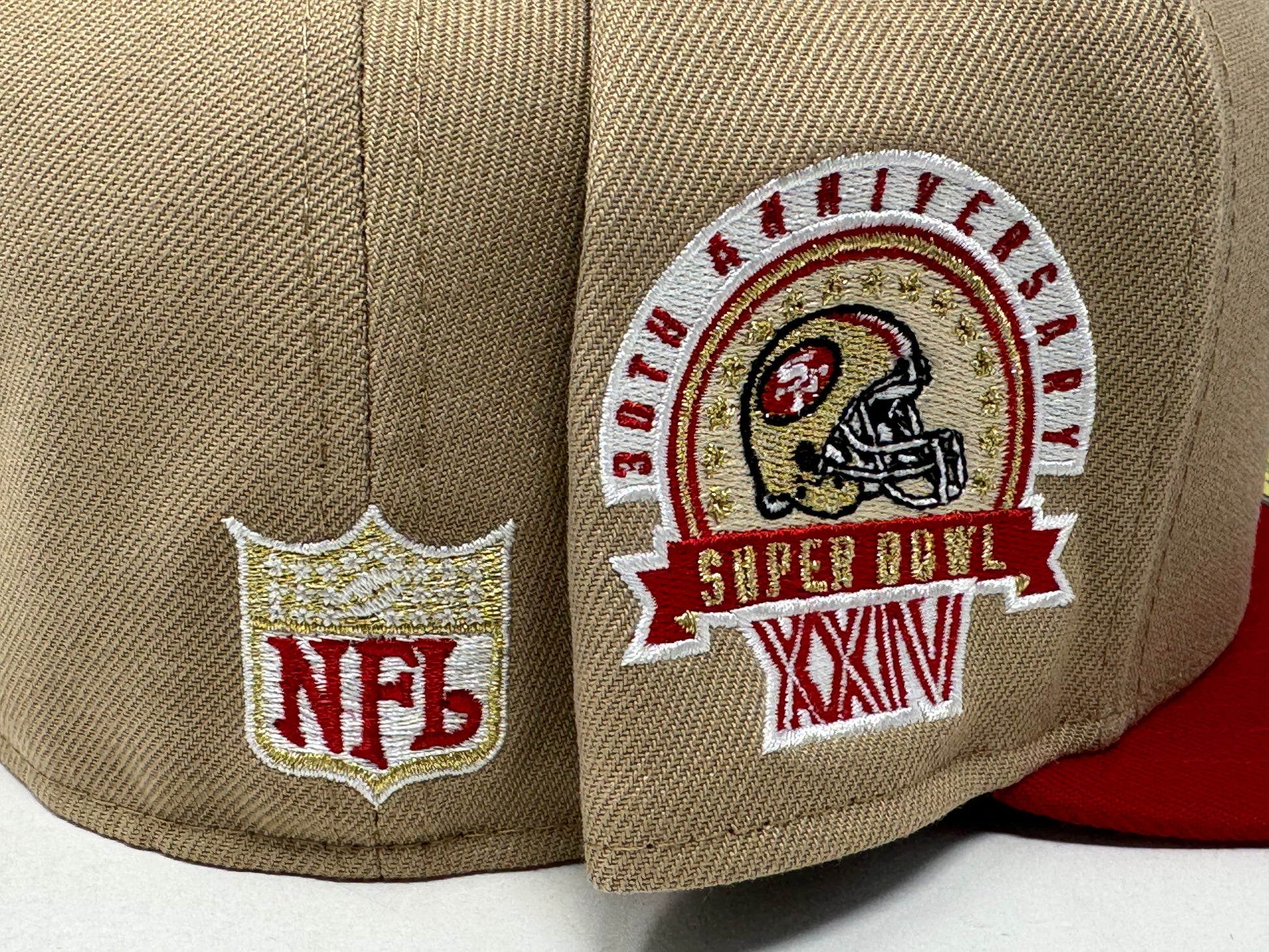 San Francisco 49ers 30th Anniversary 5950 New Era Fitted Hat