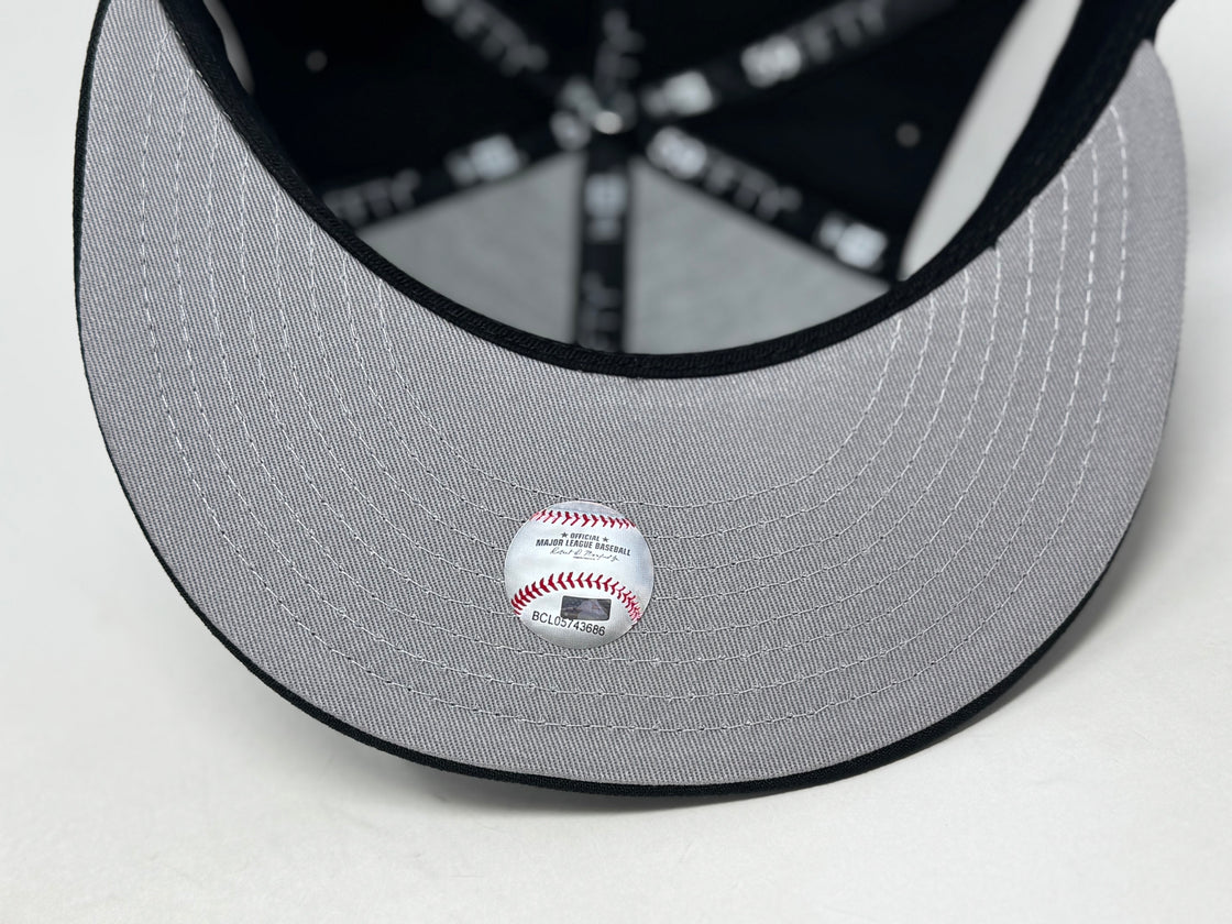 Los Angeles Angels 35th Anniversary Fitted Hat Black