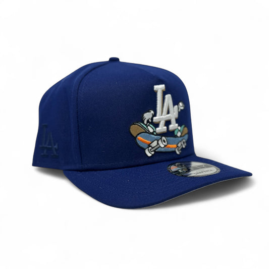 Los Angeles Dodgers 9Forty A Frame Snapback Hats-Royal