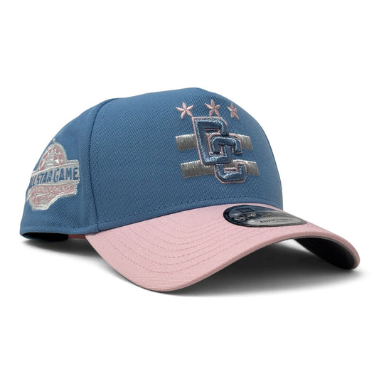 Washington Nationals city Connect 9Forty Snapback hat-Sky pink