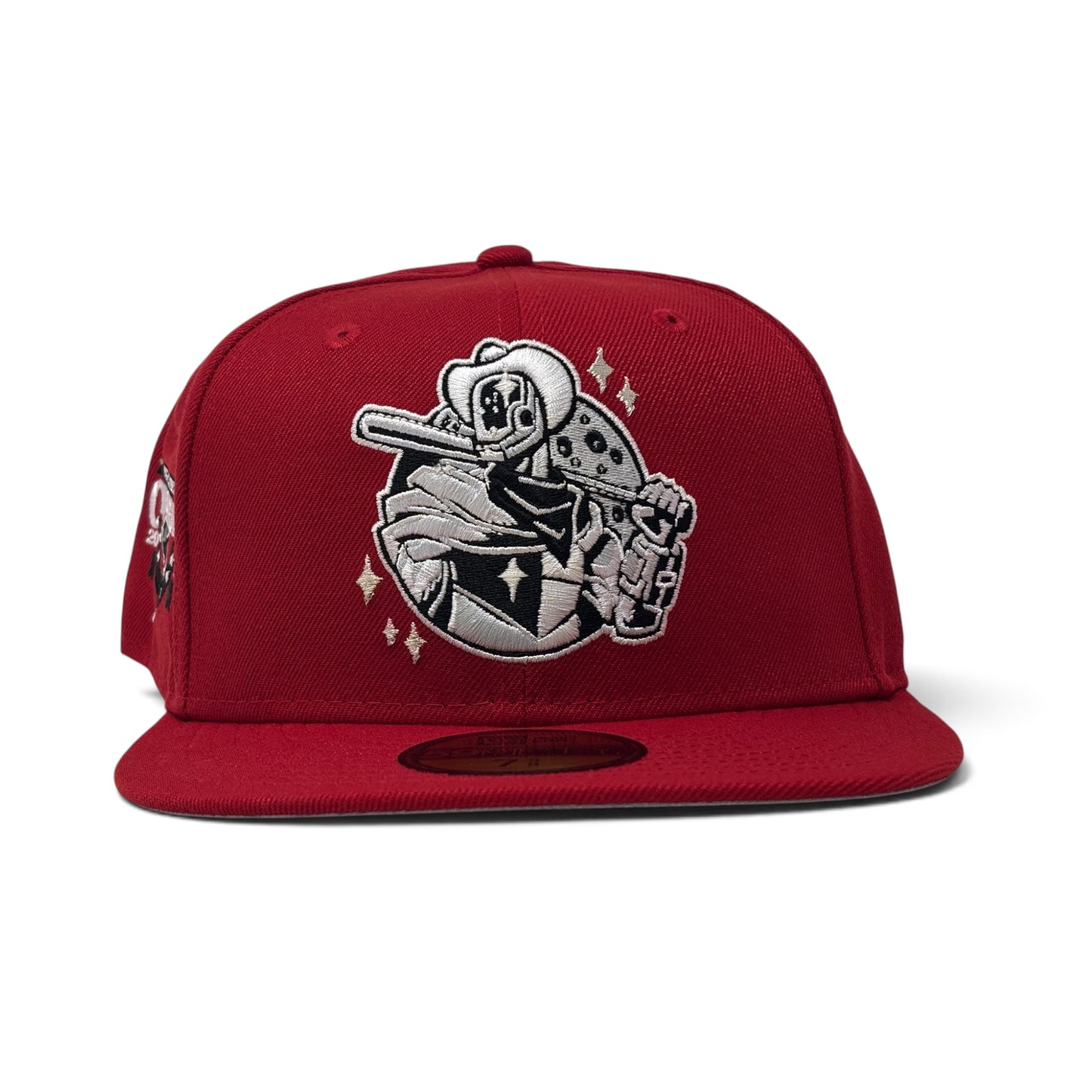 Houston Sugar Land Space Cowboys Triple A National Champions Fitted-Red