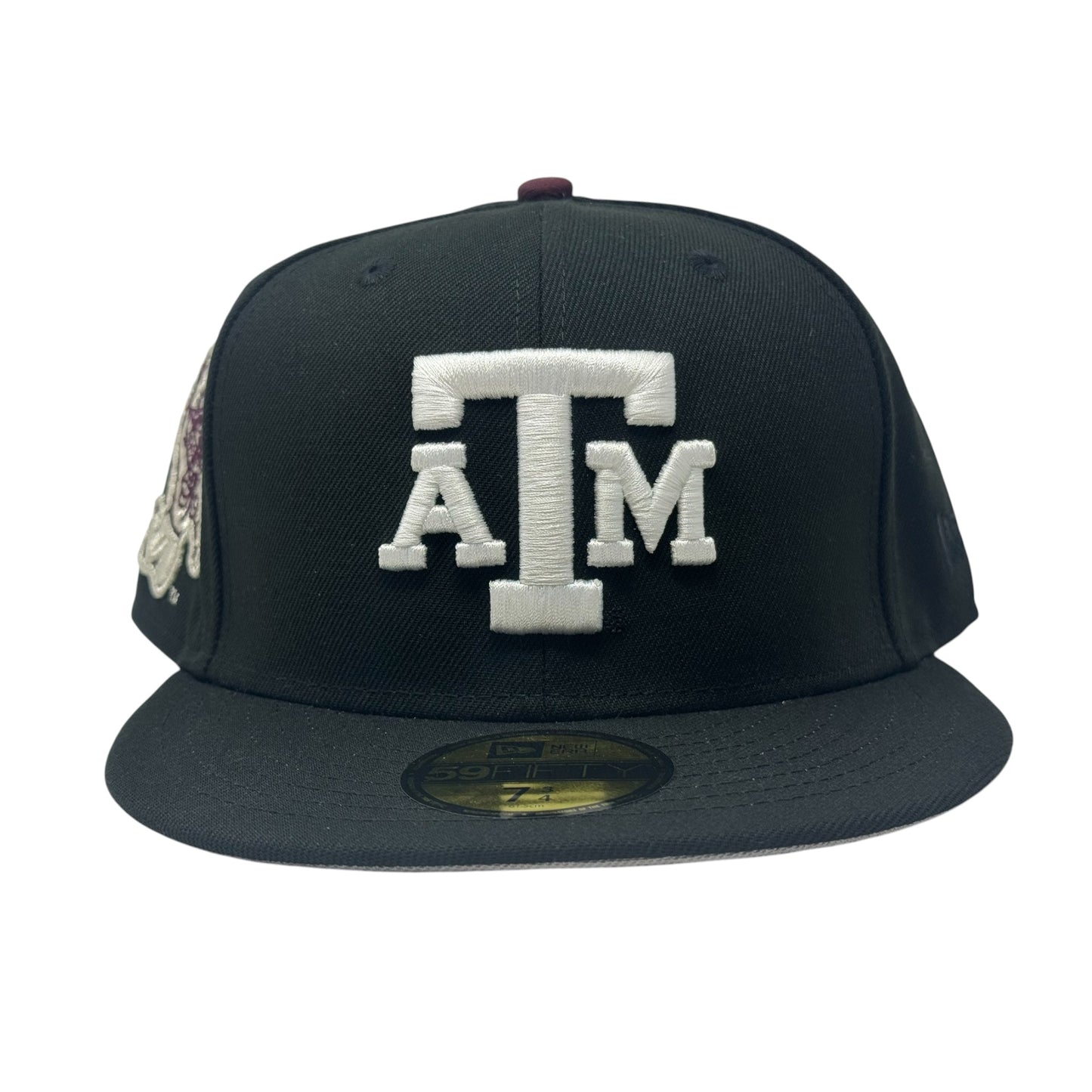 Texas A&M Aggies NCAA New Era Fitted Hat-Black White