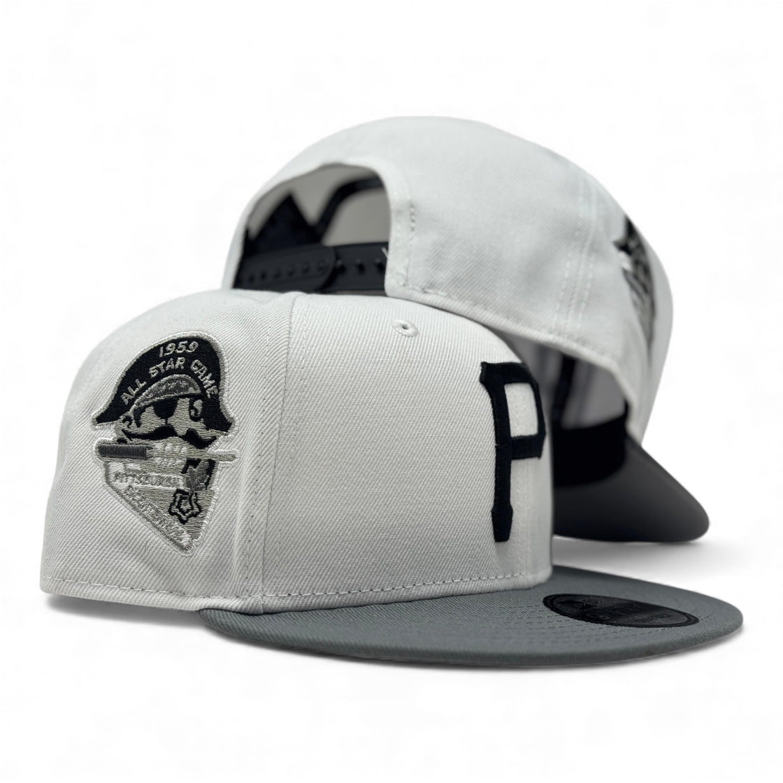 Pittsburgh Pirates 1959 All Star Game Snapback White/Grey Hat by New Era