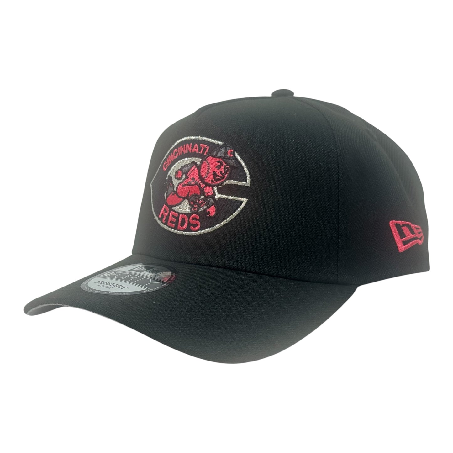 Cincinnati Reds 9FORTY A-Frame Snapback Hat-Lava Red