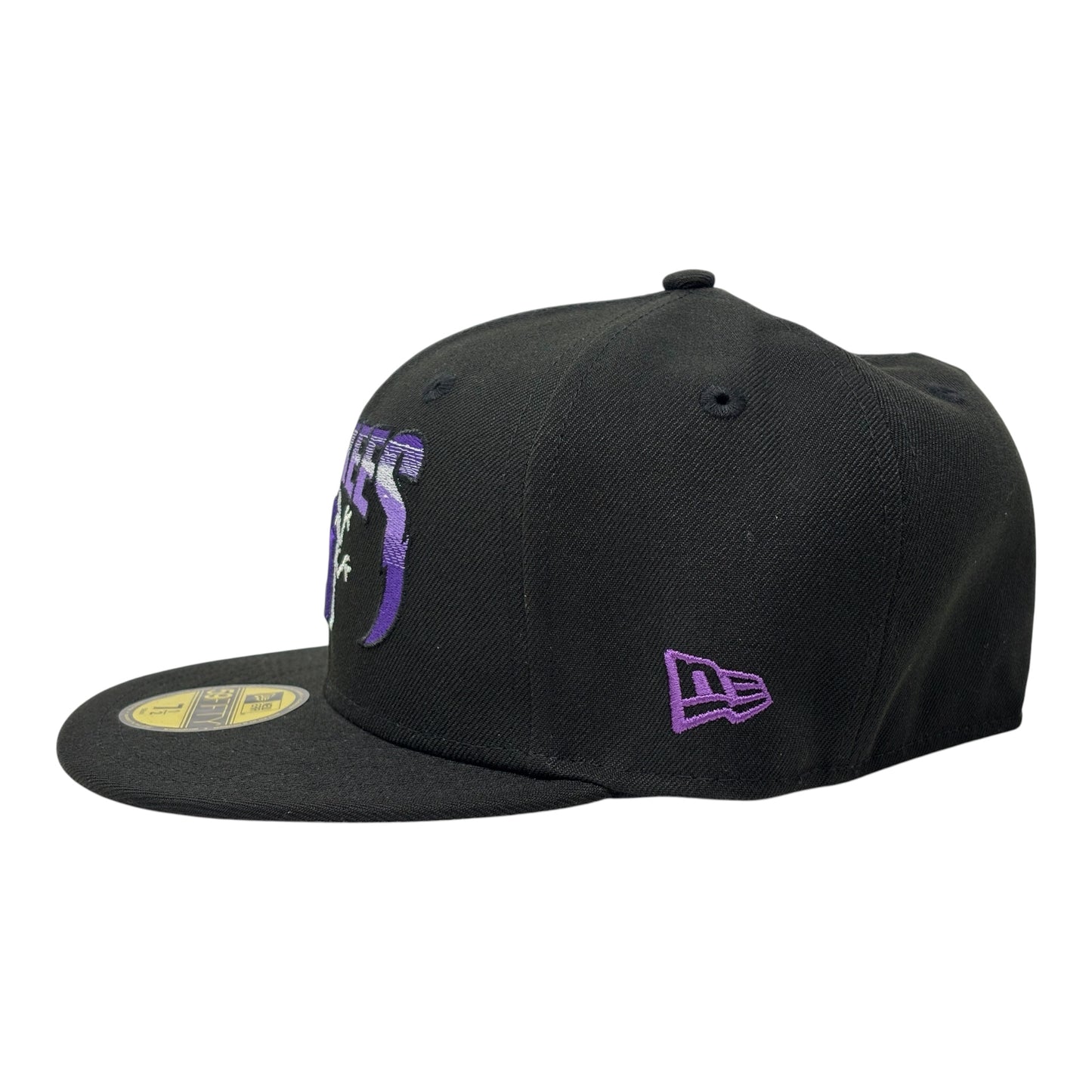 New York Yankees 1999 World Series "Metallica Pack" Logo Fitted-black Purple