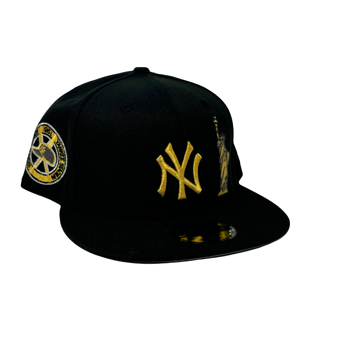 New York Yankees 1961 World Series Black Metallic Gold 59Fifty New Era Fitted Hat