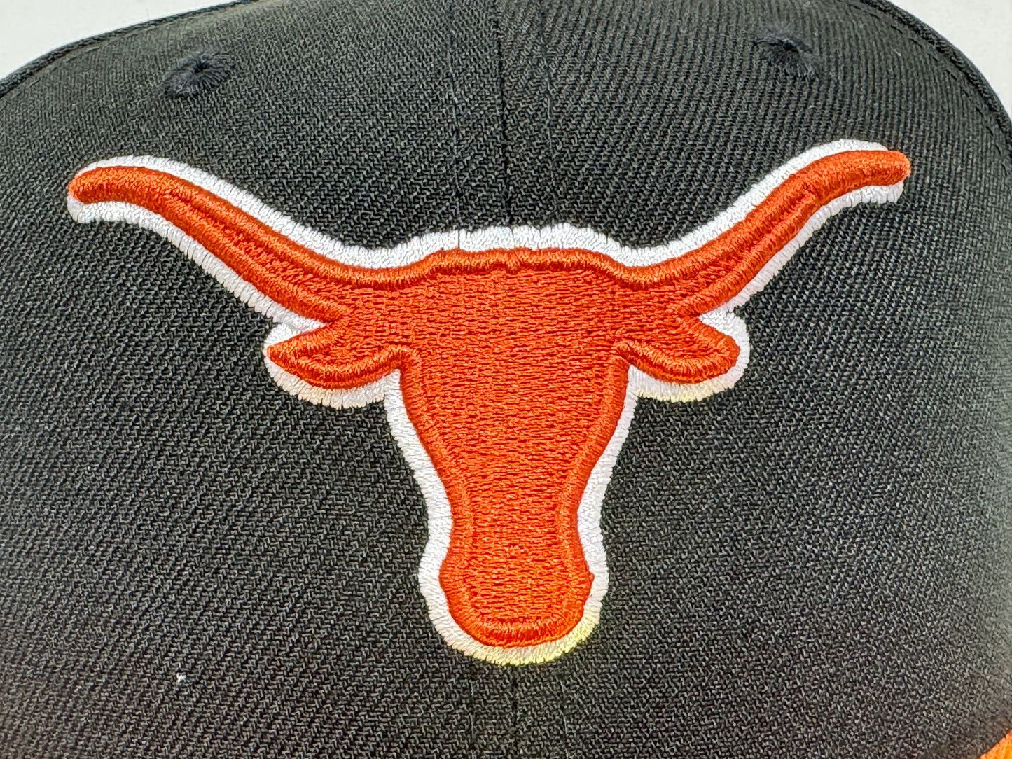 Texas Longhorn 2005 National Champions Black Burnt Orange 59Fifty New Era Fitted Hat