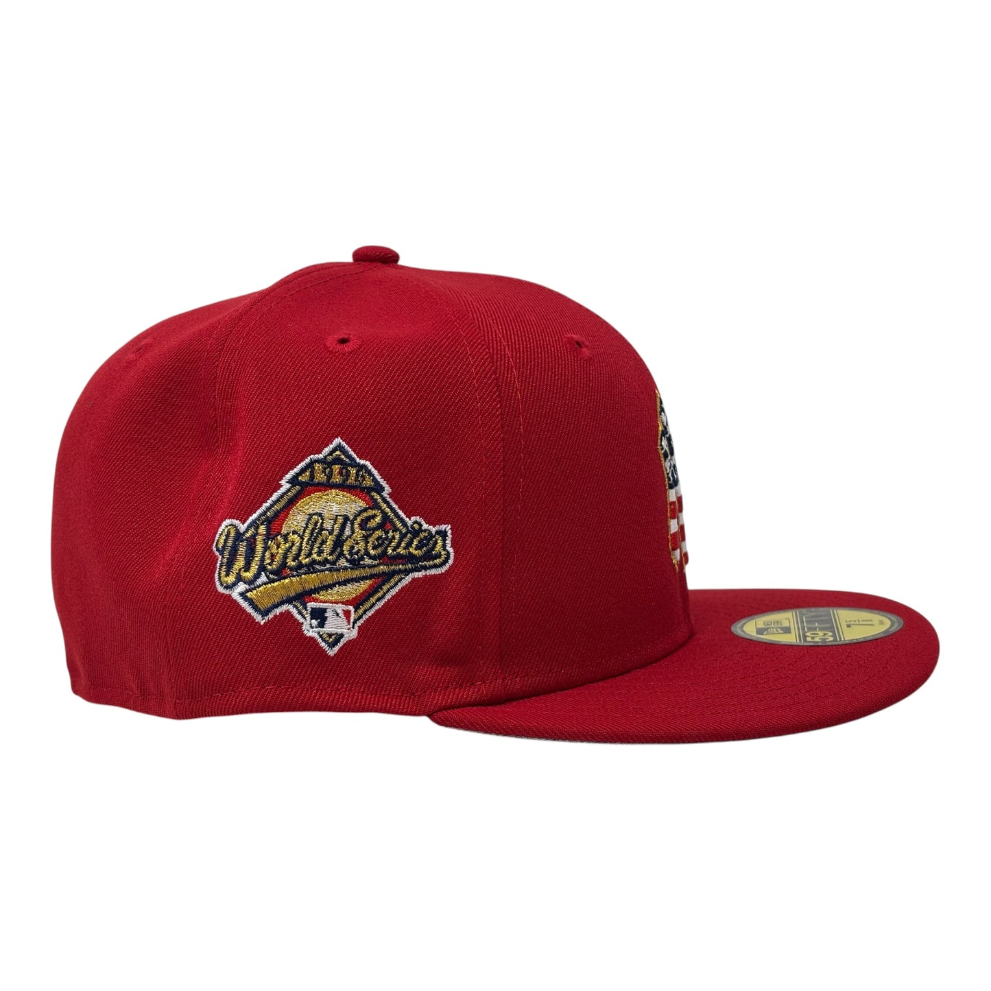 New York Yankees 1996 World Series "July 4th Star N Stripes " Fitted Hats-Red
