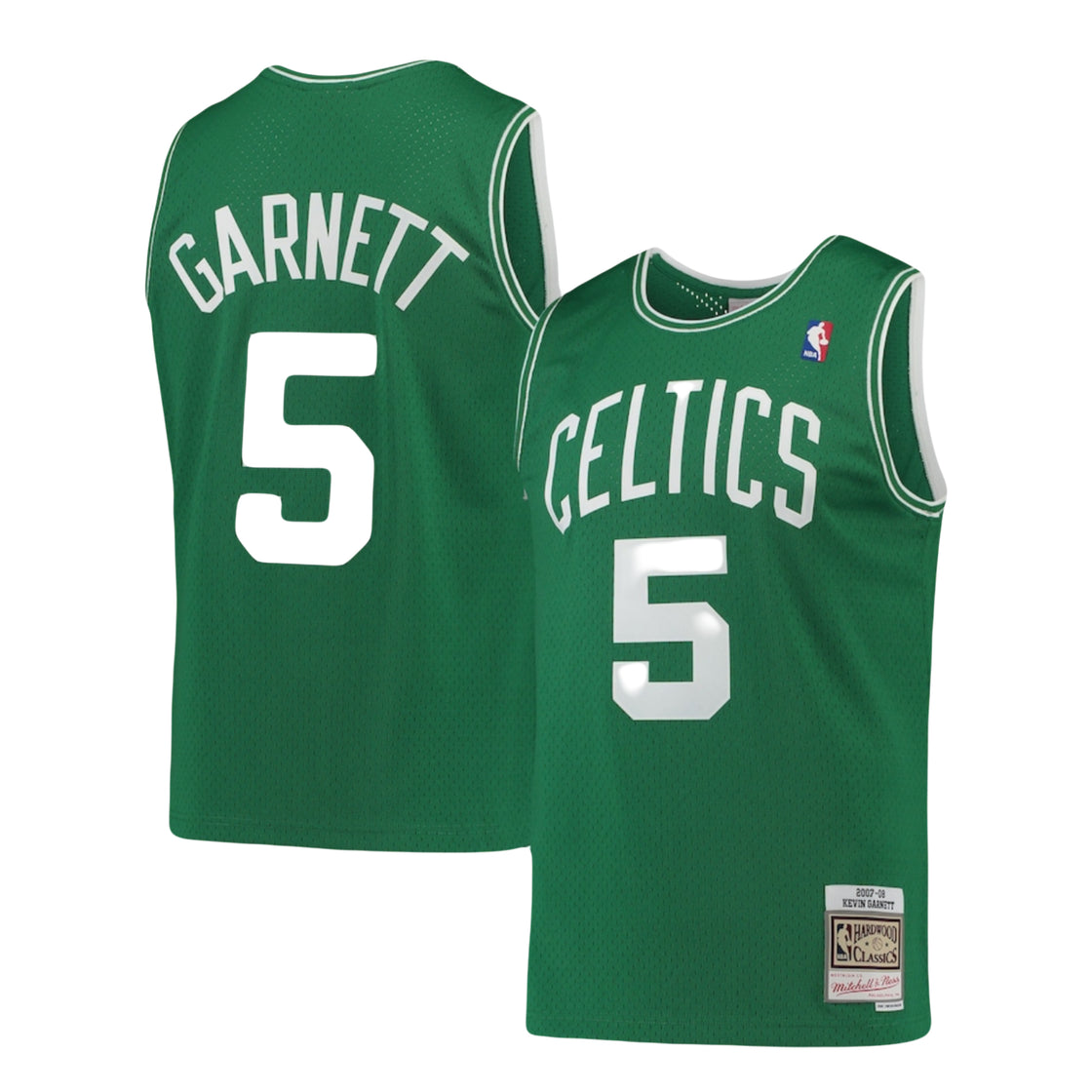 Mitchell & Ness Men's Boston Celtics Green Kevin Garnetts Swingman Jersey